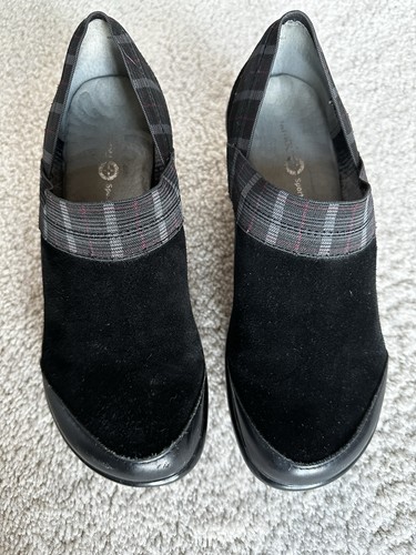 Jambu black suede sport wedge - jambu,